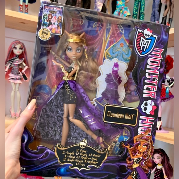 ❤️SOLD❤️ NIB Monster High Clawdeen Wolf - Picture 2 of 2